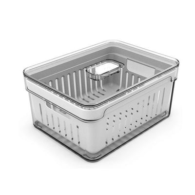 Bandeja Organizadora Con Cesta Para Nevera 2.2 Ltrs De Plástico