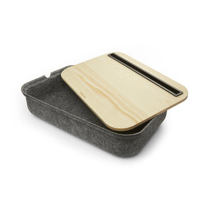 Soporte Con Base Para Tablet De Fieltro
