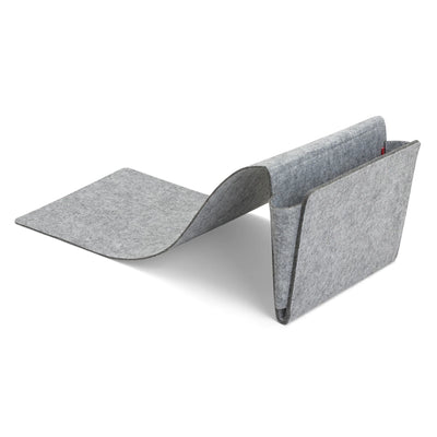 Porta Accesorios, Control Remoto Para Sofá (Gris) De Fieltro