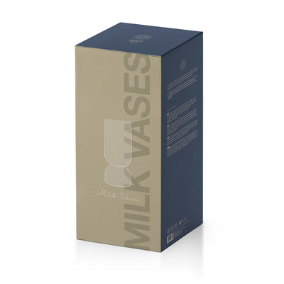 Florero Decorativo (Azul/Marrón) De Vidrio