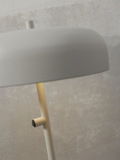 Lámpara De Mesa (Blanca) De Metal