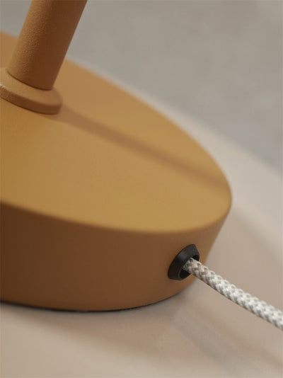 Lámpara De Mesa (Beige) De Metal
