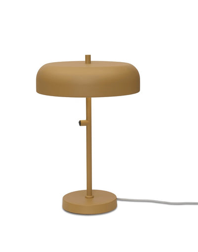 Lámpara De Mesa (Beige) De Metal