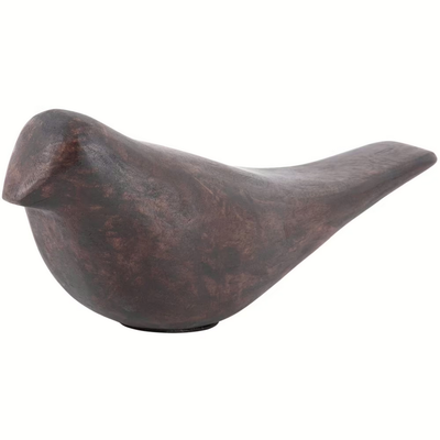 Pájaro Decorativo (Nogal) De Madera