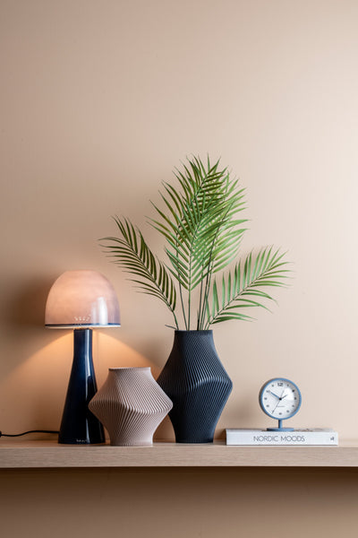 Florero Decorativo (Azúl) Grande De Poliresina