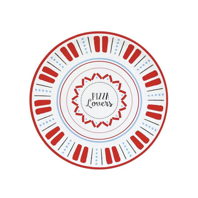 Bandeja Redonda Para Pasta (Colores) De Porcelana - Venta Por Unidad