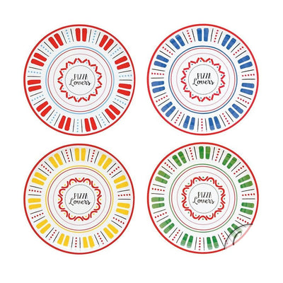 Bandeja Redonda Para Pasta (Colores) De Porcelana - Venta Por Unidad