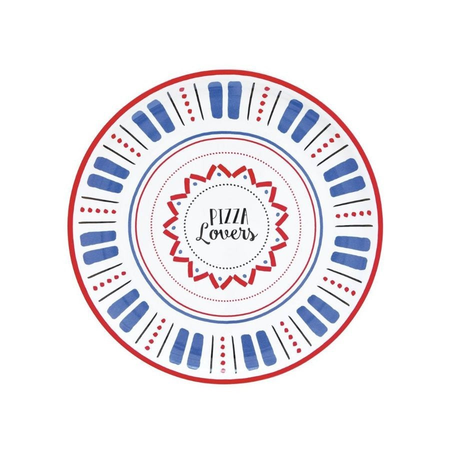 Bandeja Redonda Para Pasta (Colores) De Porcelana - Venta Por Unidad