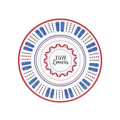 Bandeja Redonda Para Pasta (Colores) De Porcelana - Venta Por Unidad