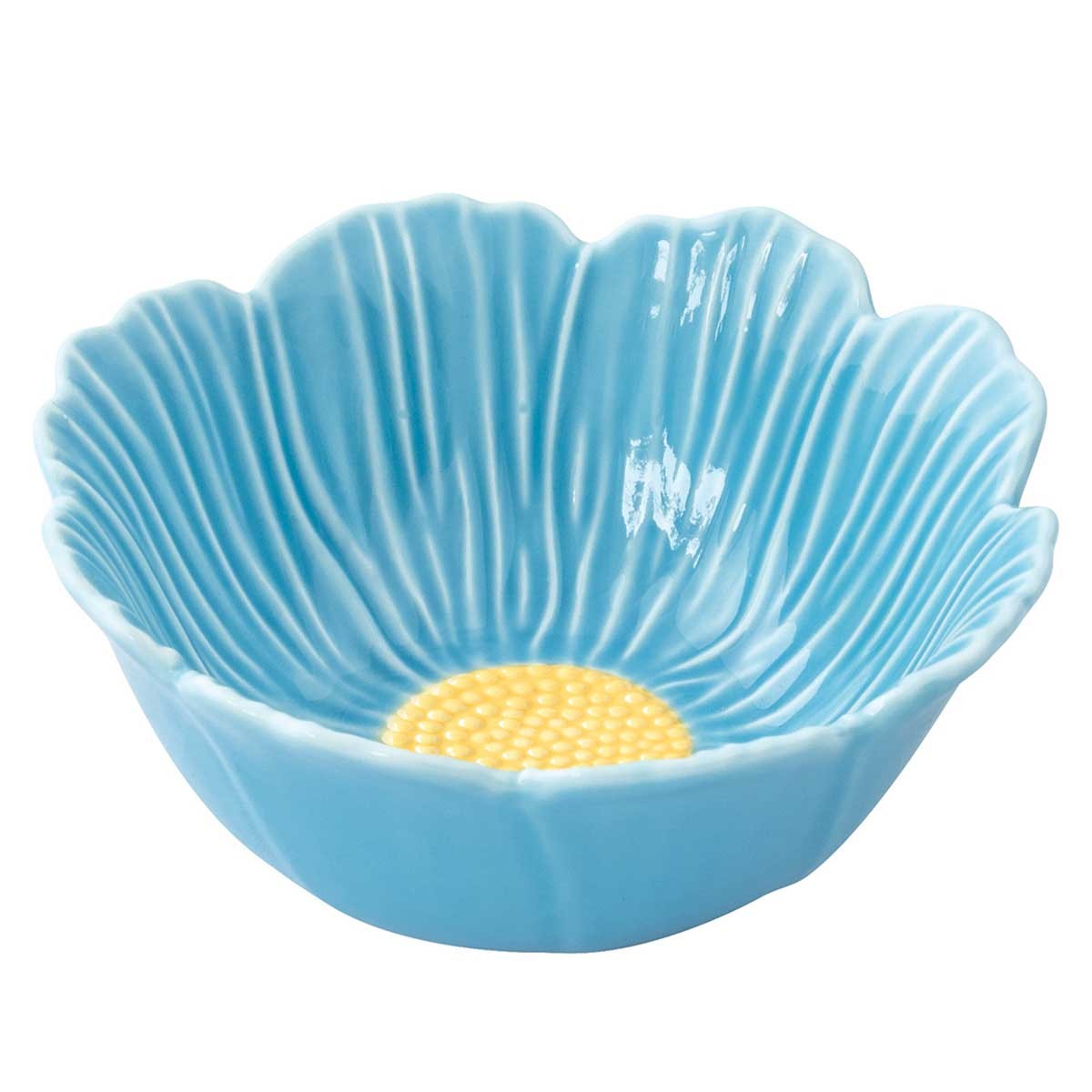 Bowls (Celeste) Modelo Margarita De Porcelana