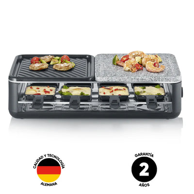 Parrilla Raclette Con Piedra Natural