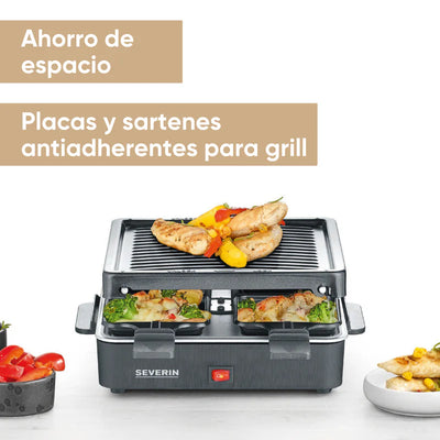 Mini Raclette con Parrilla