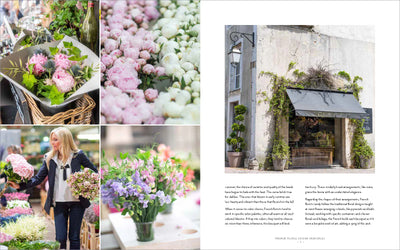 Libro, French Blooms De Papel