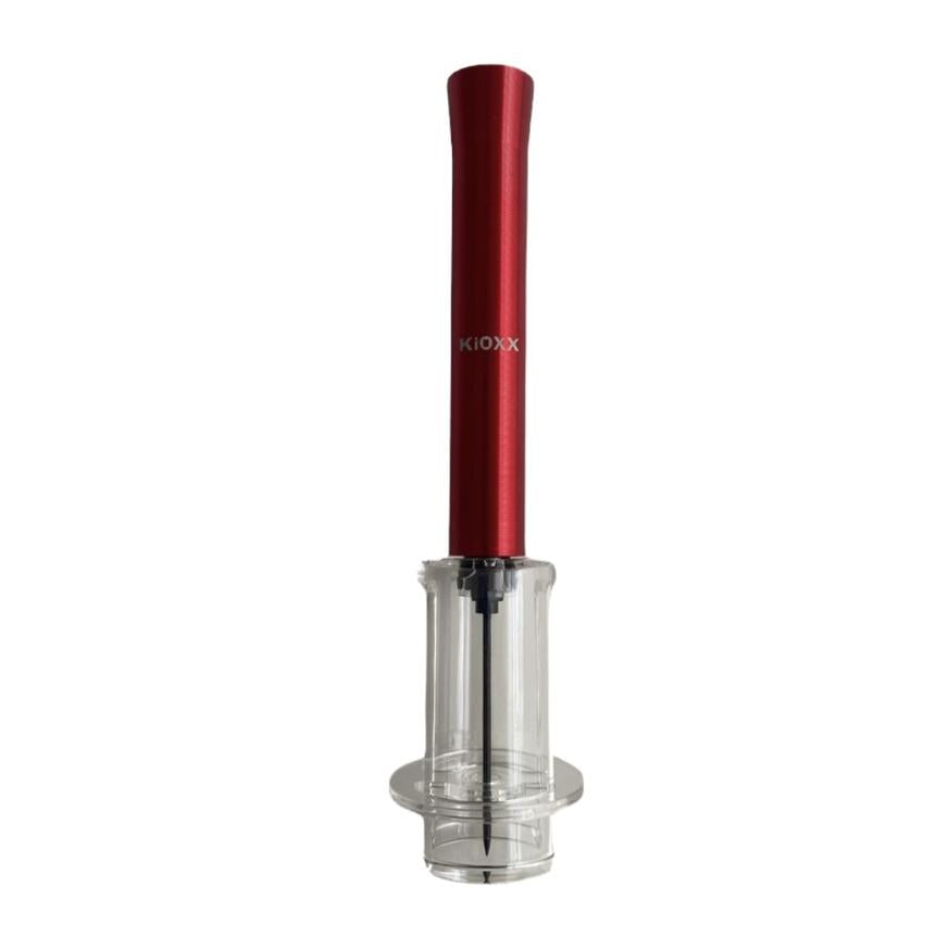 Sacacorcho De Aire Para Vino (Rojo) De Aluminio