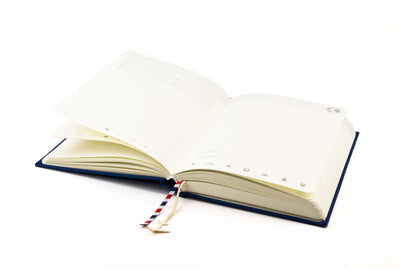 Cuaderno Para Itinerarios De Viajes De Papel