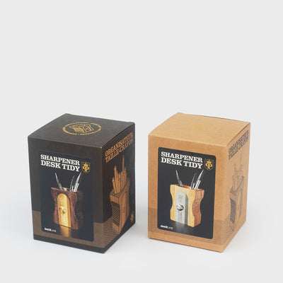 Portalapices Modelo Tajador De Madera