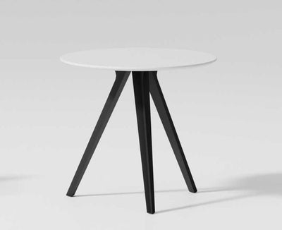 Mesa De Comedor (Blanco) Tablero Y Estructura De Madera