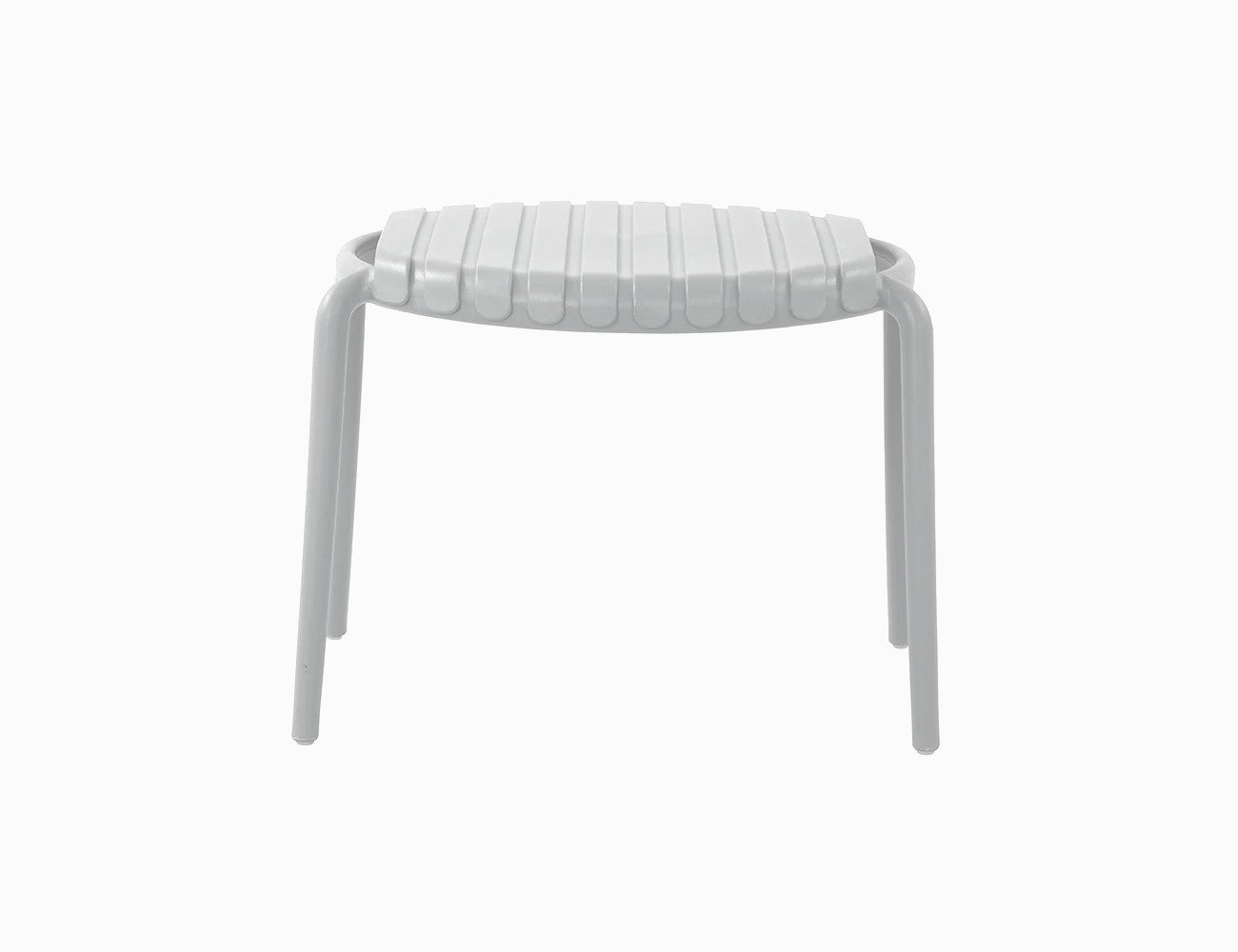 Mesa Auxiliar Para Playa Tablero Redondo De Pvc