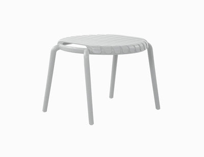 Mesa Auxiliar Para Playa Tablero Redondo De Pvc