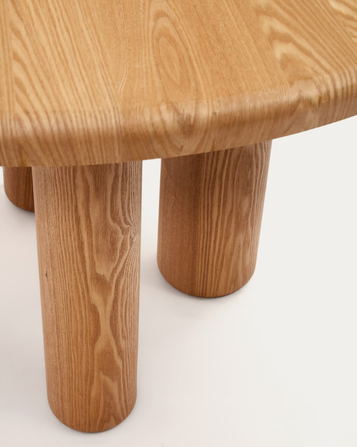 Mesa De Comedor Tablero Enchape (Natural) Estructura De Madera