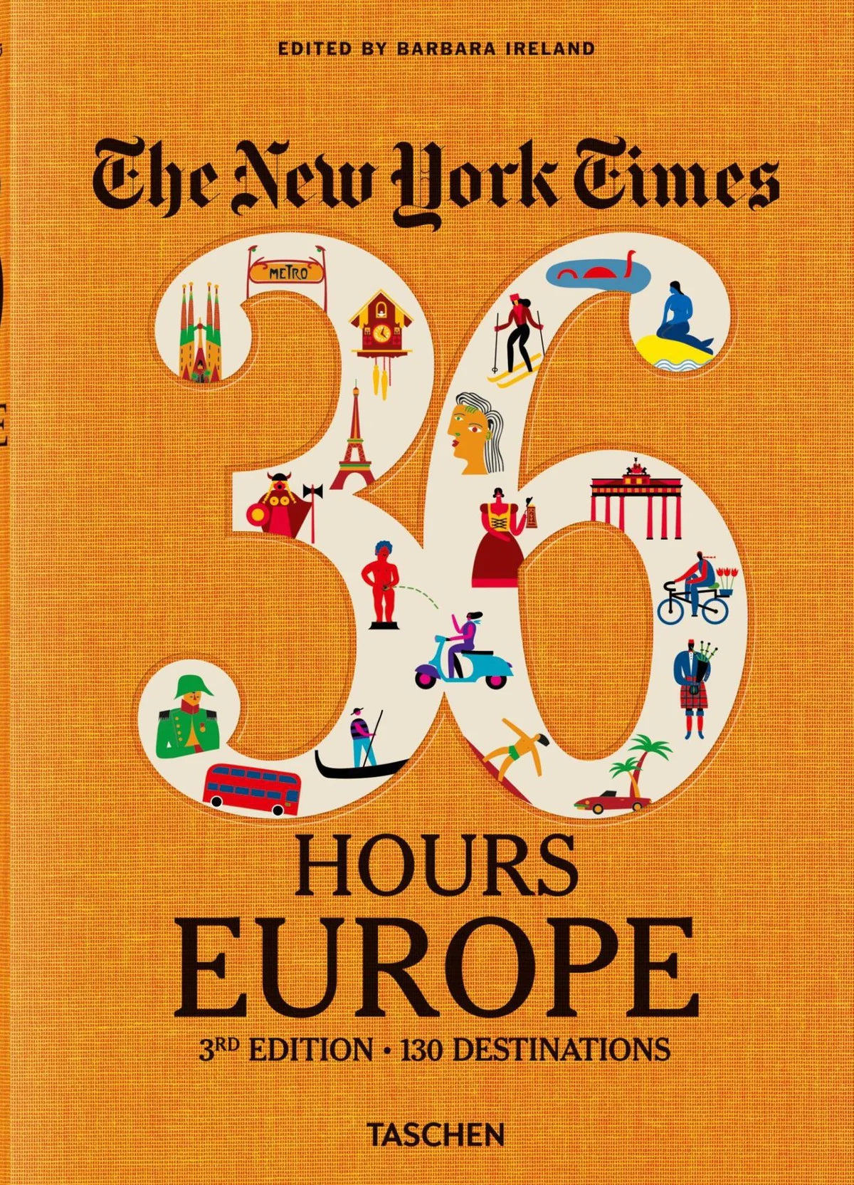Libro, The Ny Times 36 Hours - Europe De Papel