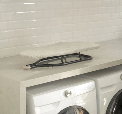 Tabla De Planchar (Beige) Compacta Con Estructura De Metal