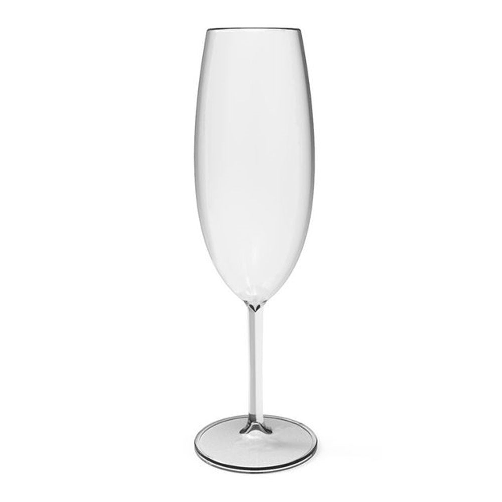 Copa De Champagne 280Ml (Transparente) De Plástico