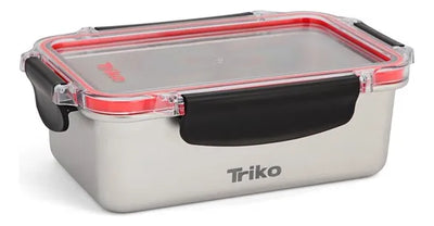 Contenedor Con Tapa 1000 Ml De Acero