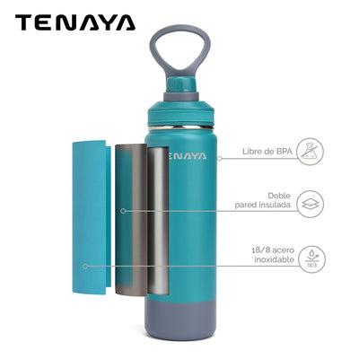 Botella (Turquesa) 710 Ml De Acero