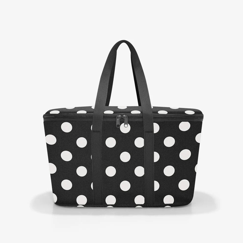 Bolso Con Aislamiento Térmico (Negra Con Puntos Blancos) De Poliéster