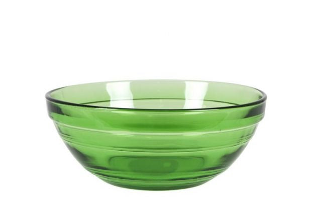 Bowl Redondo (Verde) 500 Mltrs De Vidrio