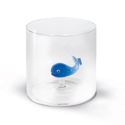 Vaso (Ballena) 250 Mltrs De Vidrio