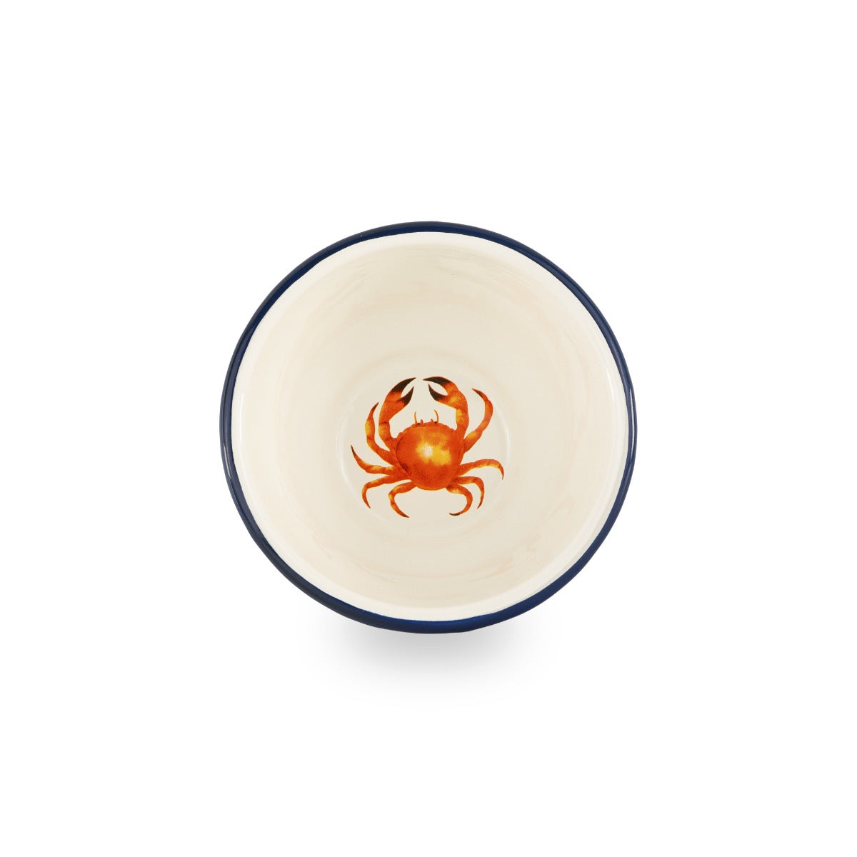 Bowl Redondo 400Mltrs / Cangrejo (Esmaltado) De Metal