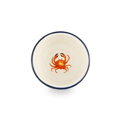 Bowl Redondo 400Mltrs / Cangrejo (Esmaltado) De Metal