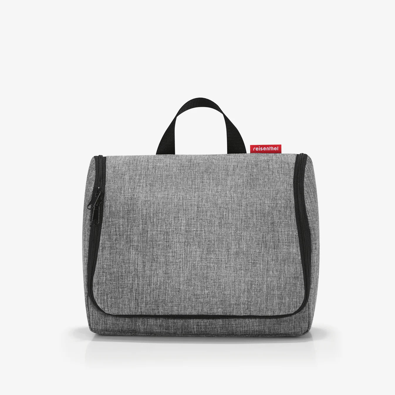 Bolso Grande De Mano (Gris) Con Compartimentos De Poliéster