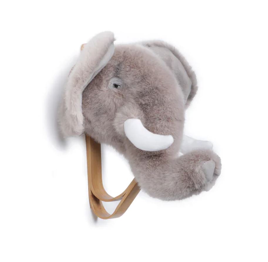 Perchero Para Dormitorio (Elefante) De Madera