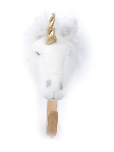 Perchero Para Dormitorio (Unicornio) De Madera