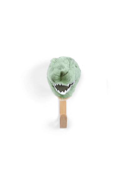 Perchero Para Dormitorio (Dinosaurio T-Rex) De Madera