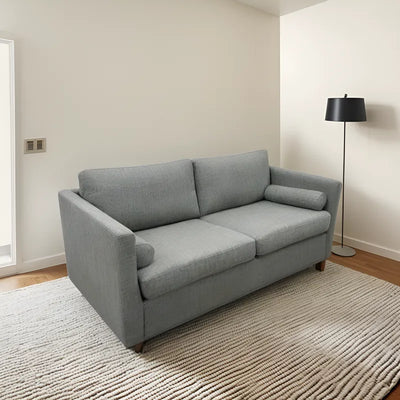Sofá Cama Tapiz (Marrón Claro) Estructura De Madera