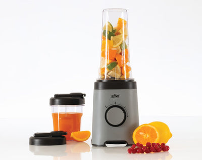 Licuadora Portátil Para Jugos + 2 Vasos De Plástico