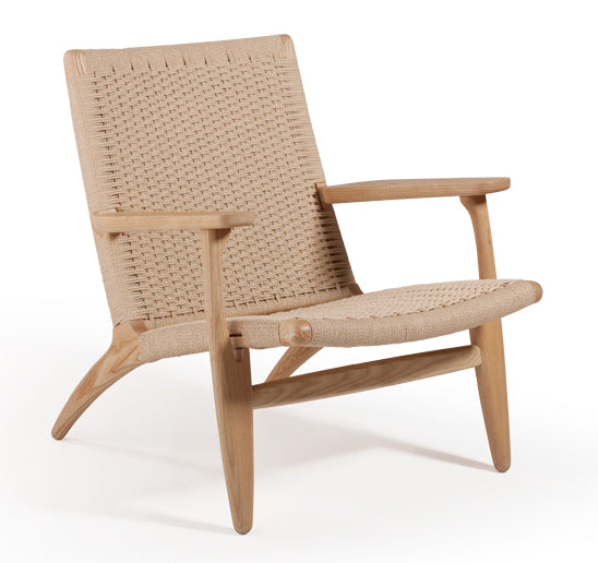 Sillón Trenzado Decorativo (Ratán) Estructura De Madera