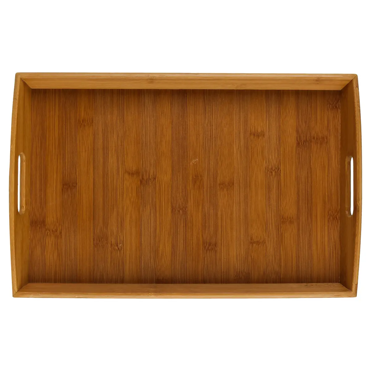 Bandeja Rectangular Bambú De Madera