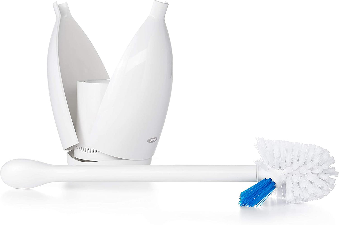 Cepillo Para Inodoro (Blanco) Con Contenedor De Plástico