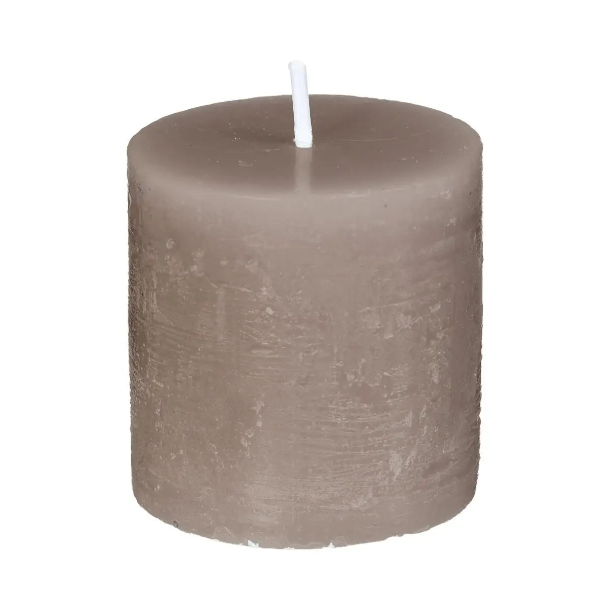 Set de 4 Velas Marron De Cera