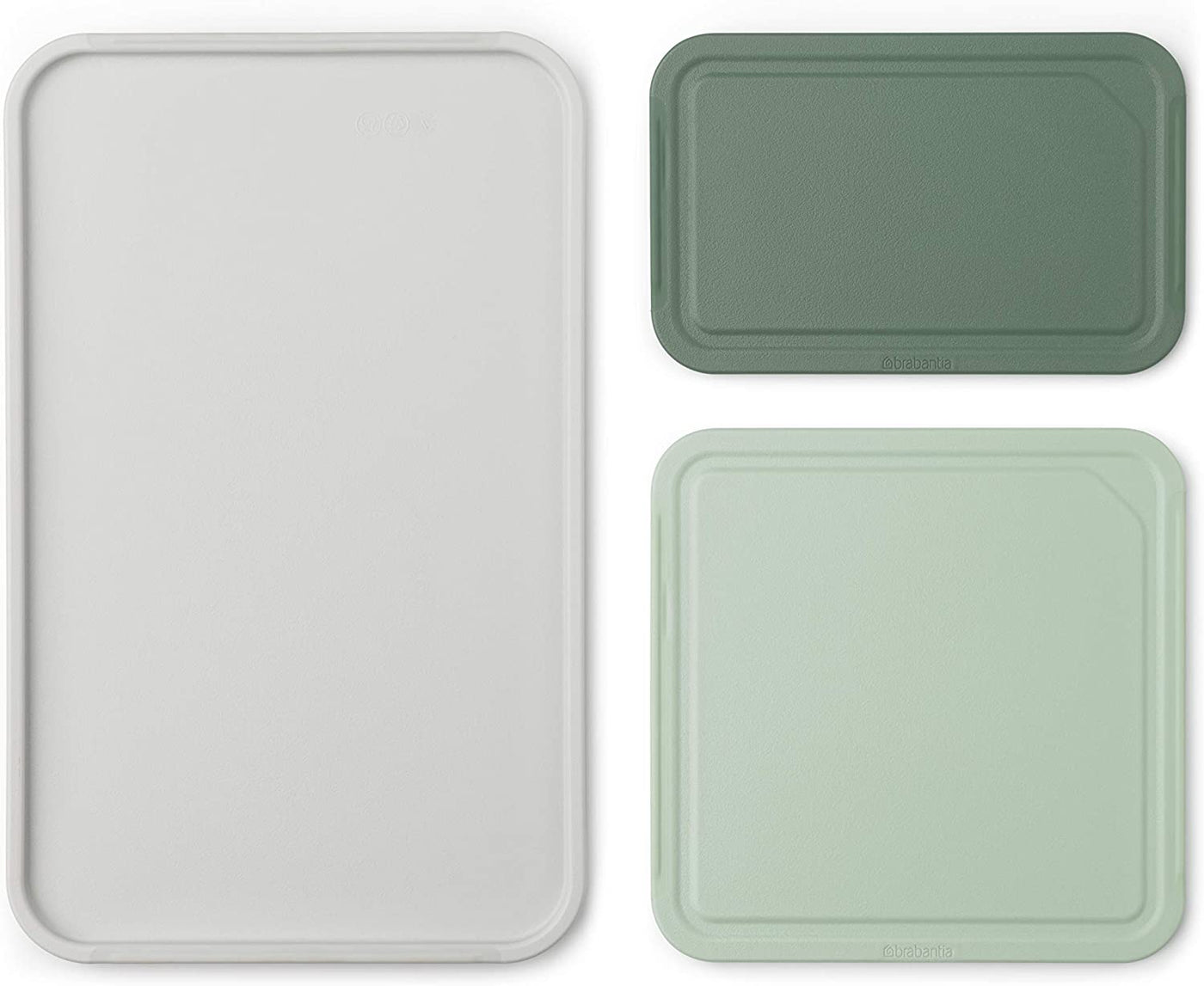 Set De 3 Tablas De Cortar (Colores Variados) De Plástico