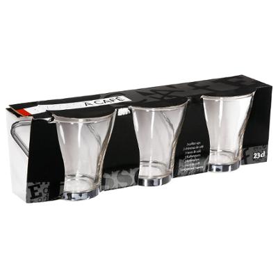 Set de 3 Mugs De Vidrio