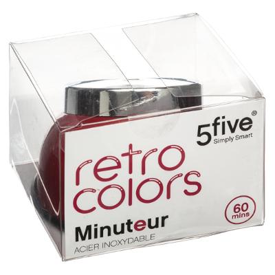 Timer Para Cocina (Rojo) De Metal