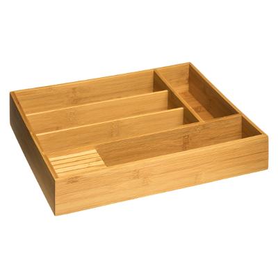 Organizador Porta Cubiertos De Madera