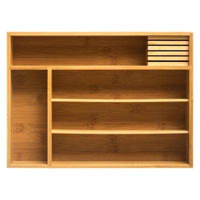 Organizador Porta Cubiertos De Madera