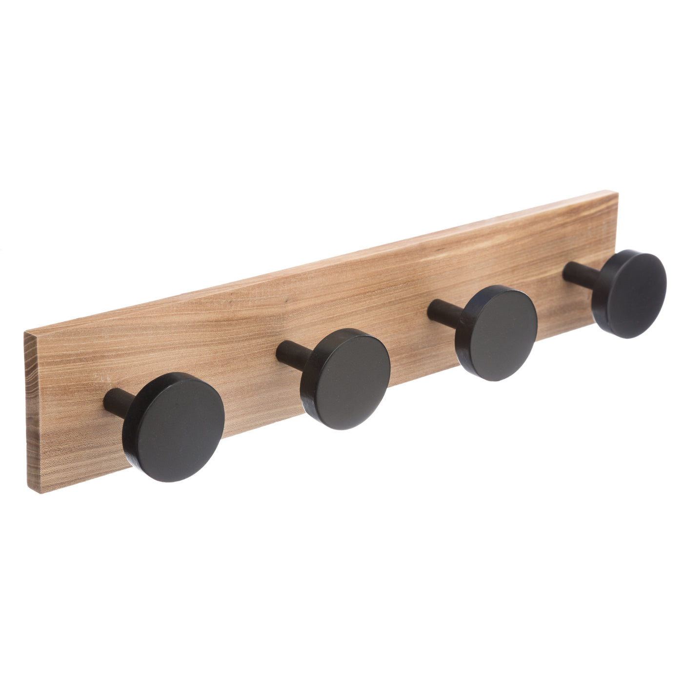 Perchero Colgador De Pared (Para 4 Prendas) De Madera